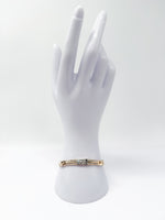 Laden Sie das Bild in den Galerie-Viewer, 14K Gelbgold Armband mit Diamanten 1 ct
