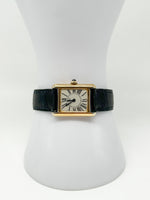 Laden Sie das Bild in den Galerie-Viewer, Cartier Tank Vermeil, Ref: 5057001, Silber 925er
