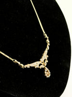 Laden Sie das Bild in den Galerie-Viewer, Halskette aus 585er Gelbgold mit Diamanten
