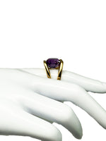 Laden Sie das Bild in den Galerie-Viewer, Ring 750er Gelbgold mit Amethyst

