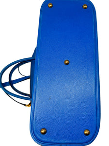 Hermes Bolide 35 - Blau - Gold Hardware - Leder