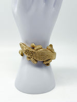 Laden Sie das Bild in den Galerie-Viewer, Kieselstein-Cord 18K, Armband, Aligatorarmband, Gelbgold

