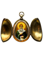 Laden Sie das Bild in den Galerie-Viewer, Russisches cloisonne Zierei emailliert 840 Silber
