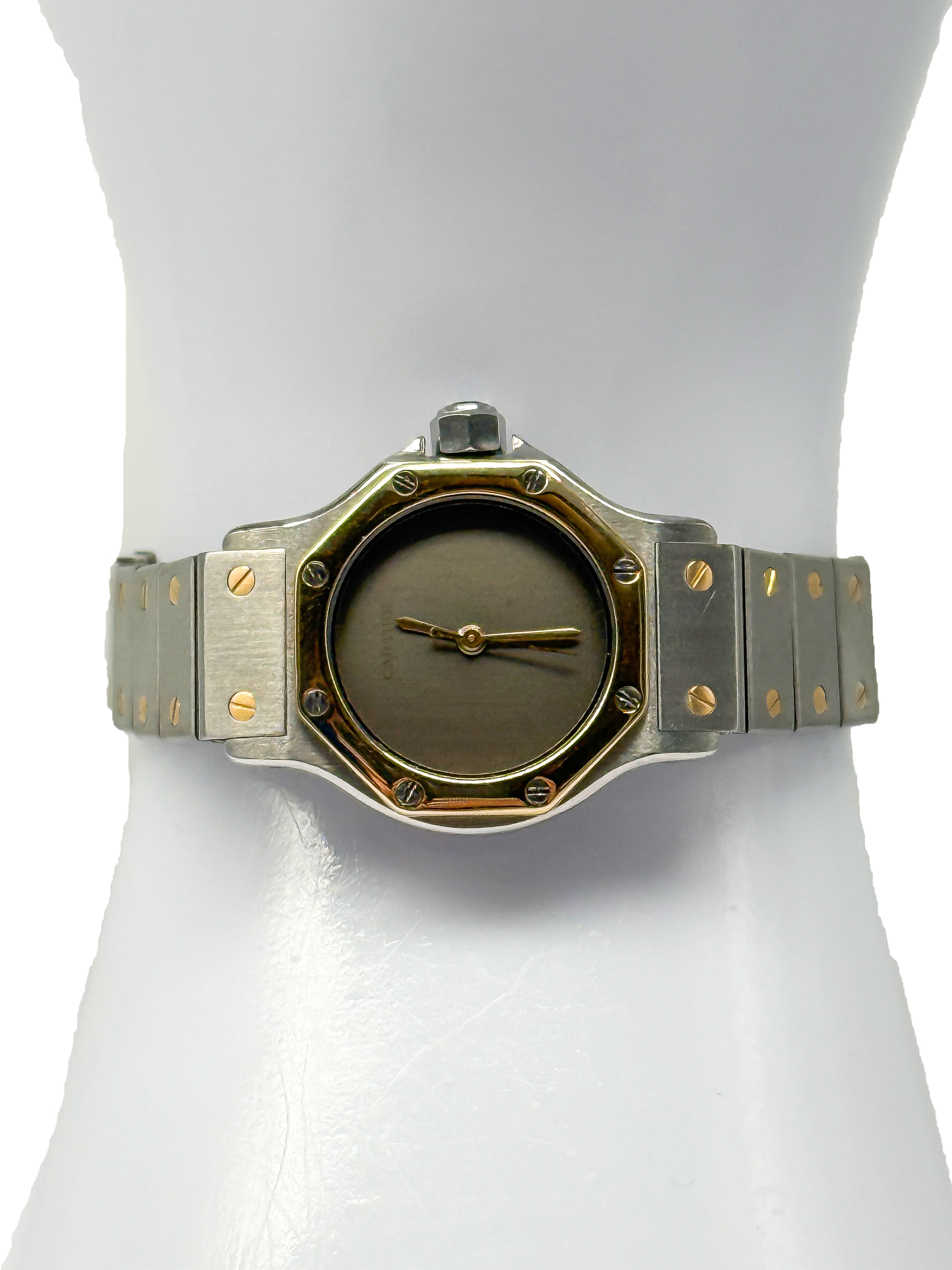 Cartier Santos Octagon; 0907; Armbanduhr
