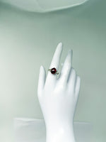 Laden Sie das Bild in den Galerie-Viewer, Gelbgold Ring aus 585er mit Rubin und Diamanten
