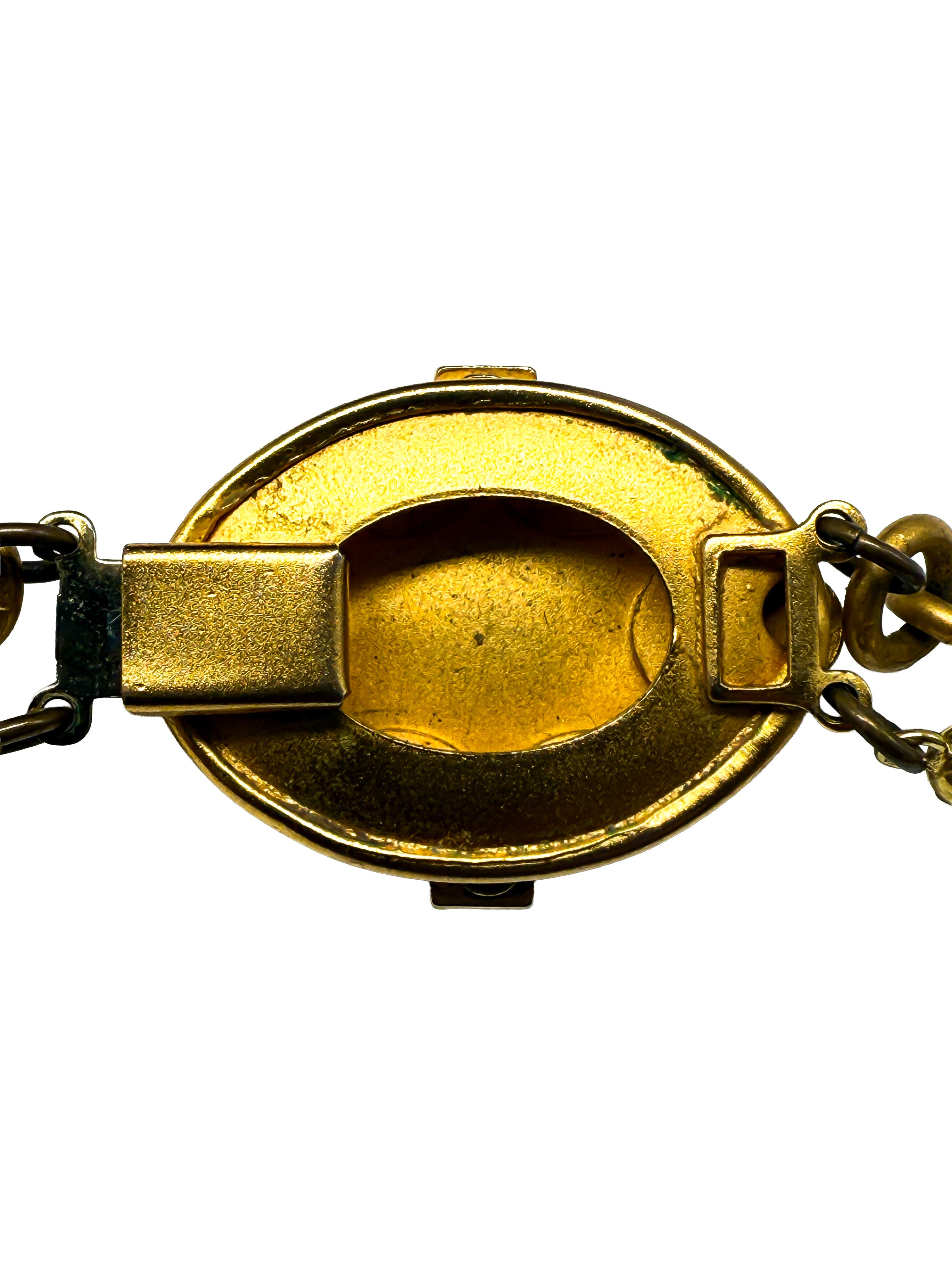 Natasha Stambouli, Modeschmuck, Collier, vergoldet
