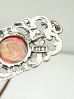 Laden Sie das Bild in den Galerie-Viewer, Silberarmband, 835er mit Bernstein
