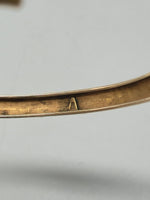 Laden Sie das Bild in den Galerie-Viewer, Antiker Gold-Armreif mit Smaragden und Diamanten - Historismus - 14K

