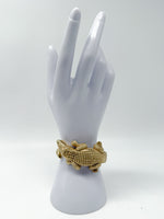 Laden Sie das Bild in den Galerie-Viewer, Kieselstein-Cord 18K, Armband, Aligatorarmband, Gelbgold
