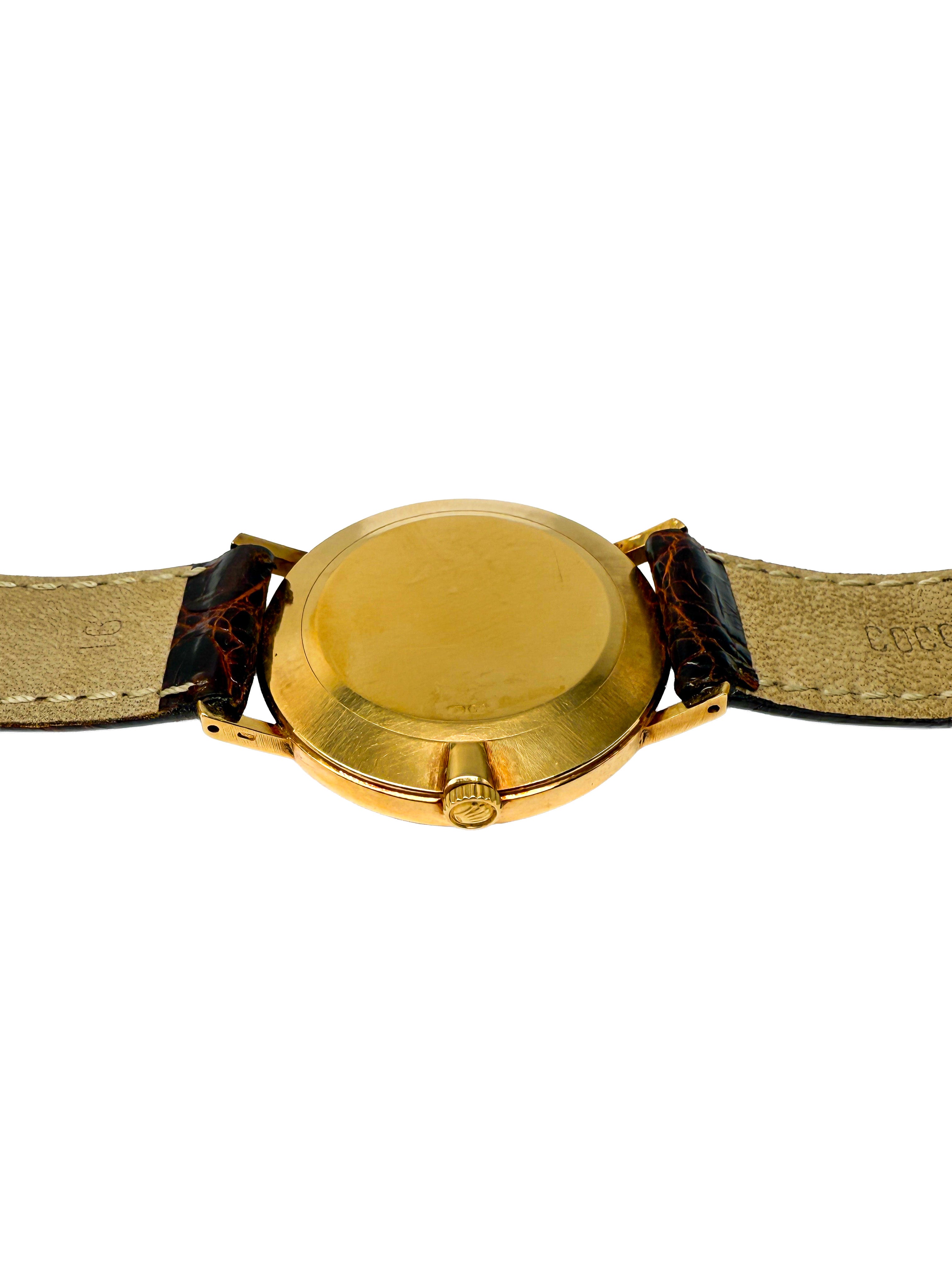 Rolex Cellini, 18K Gelbgold, 4112 Ref.