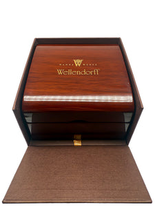 Wellendorff Ring 750er Gelbgold mit Diamanten kaltemaille