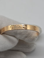 Laden Sie das Bild in den Galerie-Viewer, Cartier "Love" Armband - 18K Rosegold - Klassisches Modell (Full Set)
