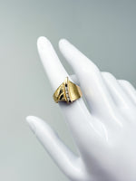 Laden Sie das Bild in den Galerie-Viewer, 750er Gelbgold Ring mit Diamanten
