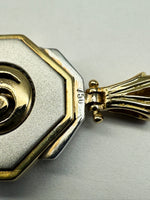 Laden Sie das Bild in den Galerie-Viewer, 750 Gelbgold Anhänger mit Diamanten
