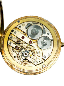 IWC Taschenuhr, Gelbgold 14K, 1927-30