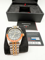 Laden Sie das Bild in den Galerie-Viewer, Tudor Black Bay GMT Stahl / Gold Automatik Herrenuhr M79833MN-0001
