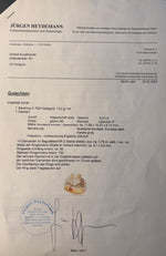 Laden Sie das Bild in den Galerie-Viewer, 750er Gelbgold Bandring mit großem Diamanten
