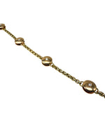 Laden Sie das Bild in den Galerie-Viewer, 585er Gelbgold Armband mit Diamanten
