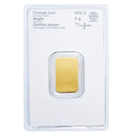 Laden Sie das Bild in den Galerie-Viewer, Heraeus 5 g Goldbarren – zertifiziert &amp; originalverpackt | Feingold 999,9
