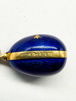 Laden Sie das Bild in den Galerie-Viewer, Fabergé Ei Anhänger Gelbgold 750 / 18K mit Emaille, limitiert
