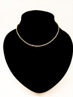 Laden Sie das Bild in den Galerie-Viewer, 750er Gelbgold Collier mit Diamant
