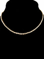 Laden Sie das Bild in den Galerie-Viewer, 750er Gelbgold Collier mit Diamant
