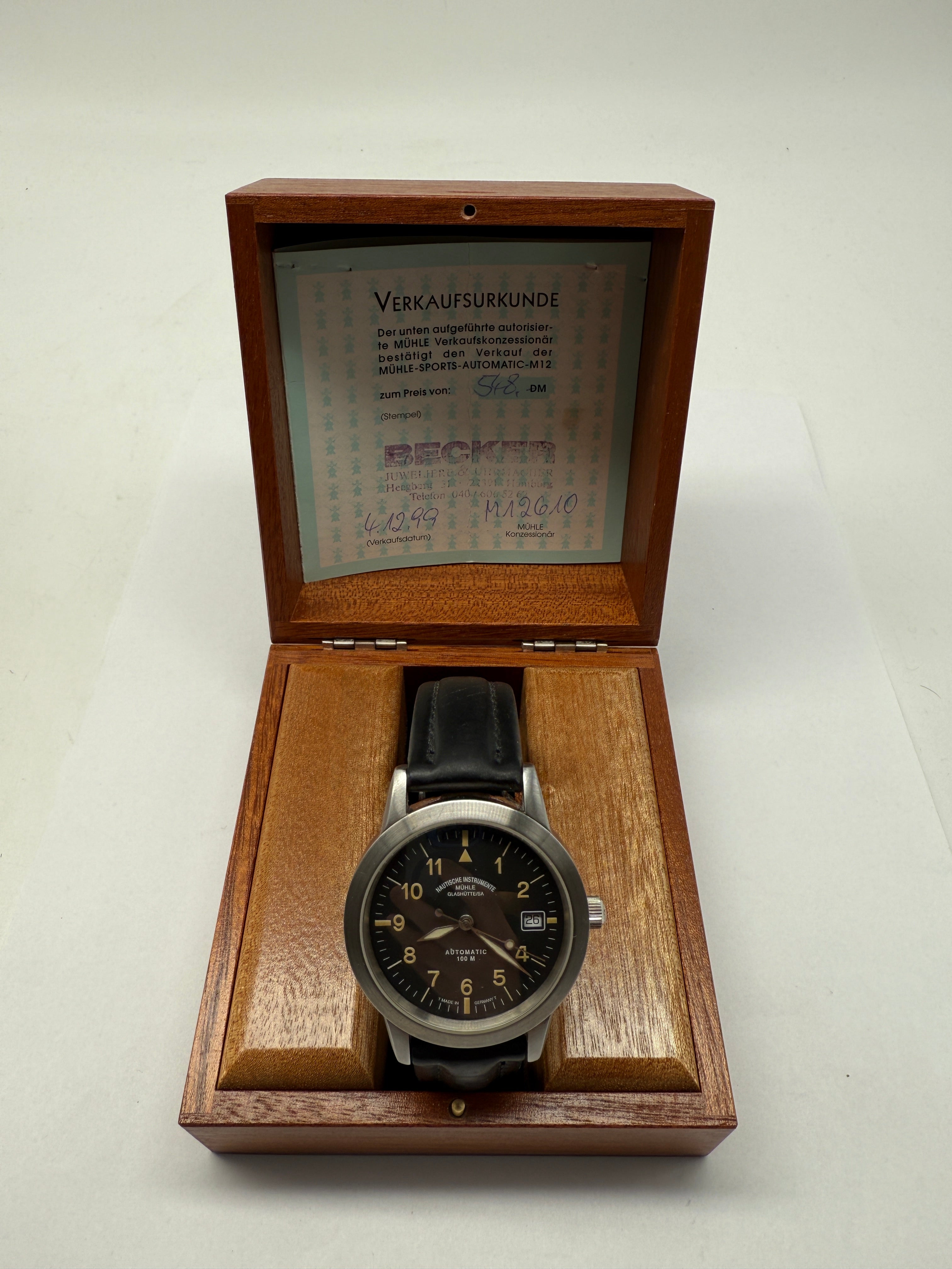 Mühle Glashütte Sports M12 Ref Automatic, M1-26-10