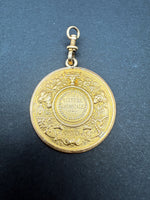 Laden Sie das Bild in den Galerie-Viewer, Medaille, Dritte Republik (1870-1940). , Landwirtschaftlicher Wettbewerb 900er Gelbgold
