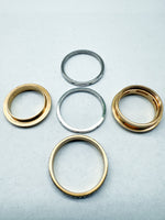 Laden Sie das Bild in den Galerie-Viewer, 750er Gelbgold Bucherer Ring mit Diamanten
