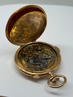 Laden Sie das Bild in den Galerie-Viewer, Taschenuhr aus 18K mit Repetition
