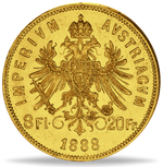 Laden Sie das Bild in den Galerie-Viewer, Kaisertum Österreich, Haus Habsburg, 8 Florin 1892 Kaiser Franz Joseph I.
