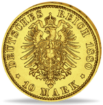 Laden Sie das Bild in den Galerie-Viewer, Wilhelm I v. Preussen (1880 A)
