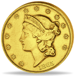 Laden Sie das Bild in den Galerie-Viewer, 20 $ Liberty Head / Freiheitsstatue diverse Jahrgänge
