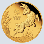 Laden Sie das Bild in den Galerie-Viewer, 15 $ Dollar Lunar III Rabbit Coloured 2023
