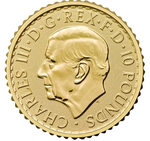 Laden Sie das Bild in den Galerie-Viewer, 1/10 Unze Goldmünze Britannia 2023

