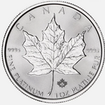 Laden Sie das Bild in den Galerie-Viewer, 50 Dollars 2018 Elizabeth II Maple Leaf Canada 1 oz Platin
