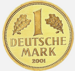 Laden Sie das Bild in den Galerie-Viewer, 1 Deutsche Mark Goldmark J (2001)
