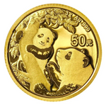 Laden Sie das Bild in den Galerie-Viewer, China Panda Goldmünze 50 Yuan 2021
