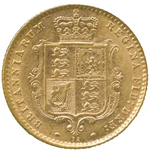 Laden Sie das Bild in den Galerie-Viewer, Britischer Half-Sovereign 1883 Goldmünze

