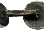 Laden Sie das Bild in den Galerie-Viewer, Vintage Silber 830 Manschettenknöpfe mit Rosenquarz 8.4 g
