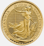 Laden Sie das Bild in den Galerie-Viewer, Britannia 1/10 oz (2023) Charles III 10 Pounds
