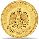 Laden Sie das Bild in den Galerie-Viewer, Centenario Mexiko 2 1/2 Pesos Goldmünze 1945
