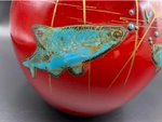 Laden Sie das Bild in den Galerie-Viewer, Royal Doulton Flämbe Rote Vase
