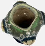 Laden Sie das Bild in den Galerie-Viewer, Antike Amphora Porzellan Vase um 1915 16.5 cm

