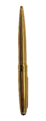 Laden Sie das Bild in den Galerie-Viewer, Montblanc Kugelschreiber Gold Meisterstück Silber 925 mit Golddetails
