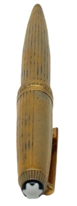 Laden Sie das Bild in den Galerie-Viewer, Montblanc Kugelschreiber Gold Meisterstück Silber 925 mit Golddetails
