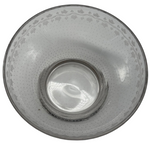 Laden Sie das Bild in den Galerie-Viewer, Edle Glas-Bonbonniere mit Deckel &amp; Kirschgriff
