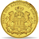 Laden Sie das Bild in den Galerie-Viewer, 1893 Hamburg 20 Mark Stadtwappen 7,15 g Gold
