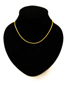 916er Gelbgold Halskette