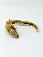 Laden Sie das Bild in den Galerie-Viewer, Kieselstein-Cord 18K, Armband, Aligatorarmband, Gelbgold
